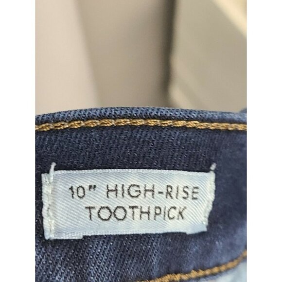 J Crew Womens Jeans Blue Denim High Rise Skinny 29 - Picture 5 of 7